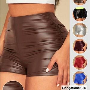 SHEIN Brown High-Waisted Shorts